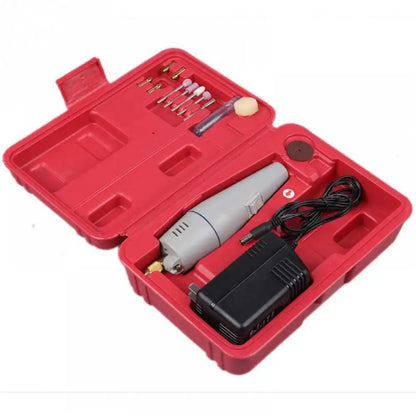 Unity PCB Mini Electric Drill Machine Kit | Multifunction Rotary Grinder Polishing Sanding Tool Set With Adapter