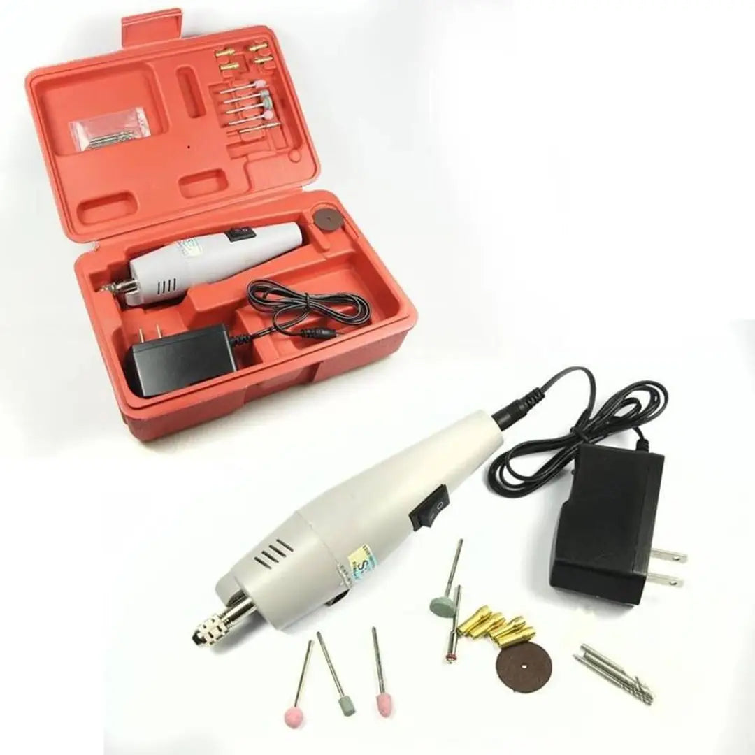 Unity PCB Mini Electric Drill Machine Kit | Multifunction Rotary Grinder Polishing Sanding Tool Set With Adapter