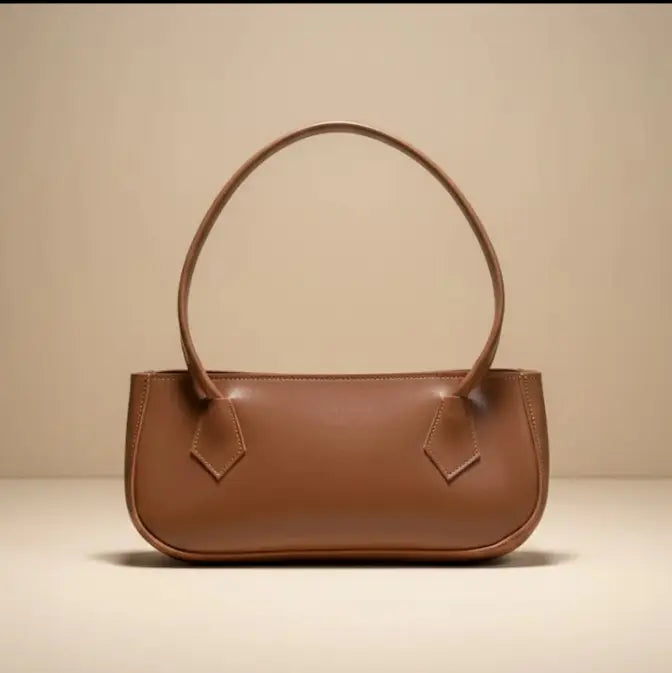Women's Rexine Plain Shoulder Bag