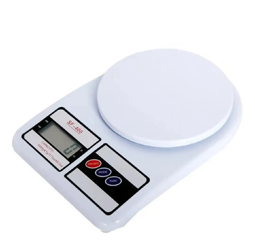 SF-400 Digital Kitchen Weighing Scale 1g to 10kg | Electronic Food Weight Machine | LCD Display