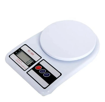 SF-400 Digital Kitchen Weighing Scale 1g to 10kg | Electronic Food Weight Machine | LCD Display