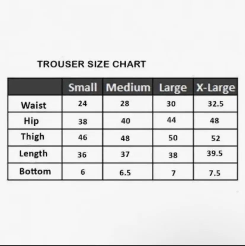 1 Pc Men's Jersey Plain Trouser