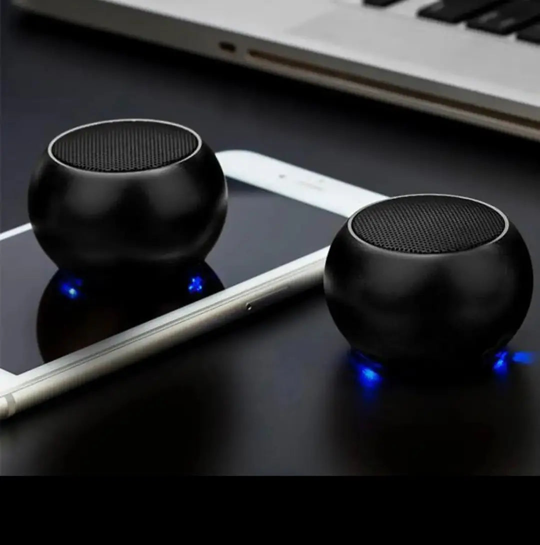 Compact Bluetooth Speaker with Rechargeable Battery - Mini Design