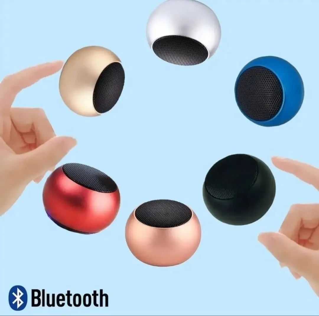 Compact Bluetooth Speaker with Rechargeable Battery - Mini Design