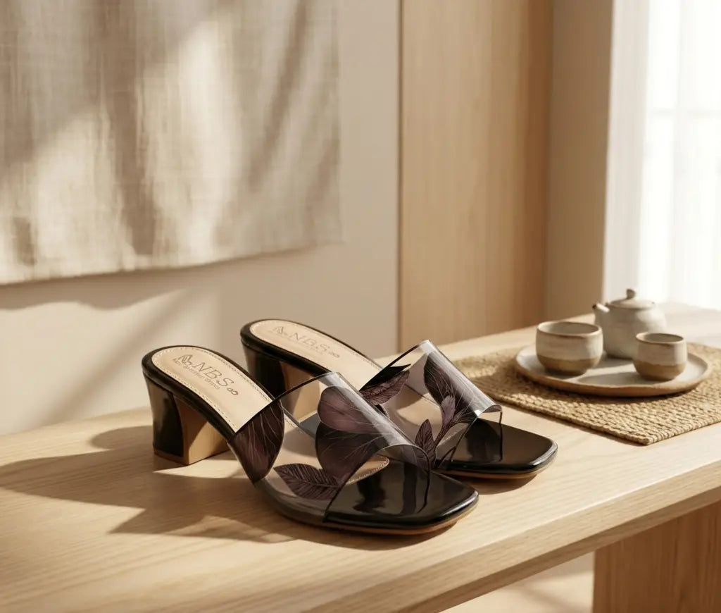 Women's Synthetic Leather Fancy Block Heels