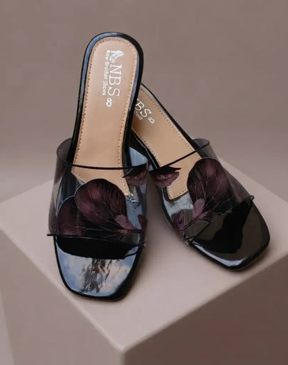 Women's Synthetic Leather Fancy Block Heels