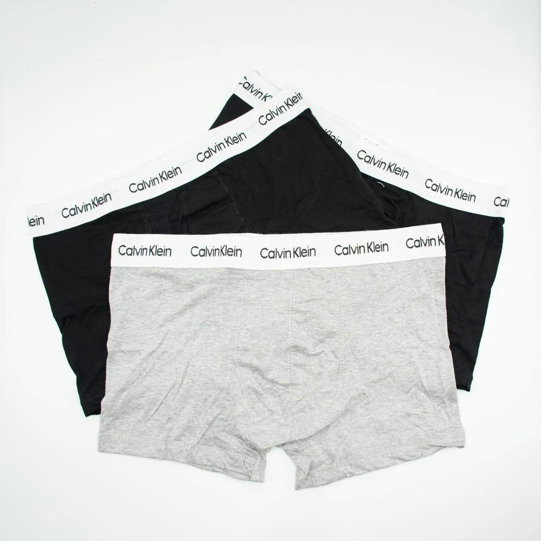 Calvin Klein Men Cotton Stretch Boxers Grey 3 Pack