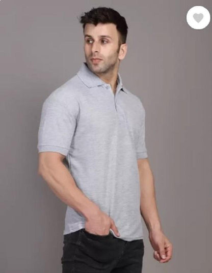 Men Cotton Plain Polo T-Shirt 180GSM Pakistan