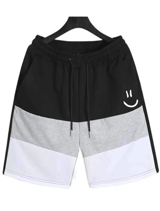 Men's Polyester Printed Shorts