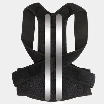 Black Non-Woven Posture Corrector Belt 1 Pc