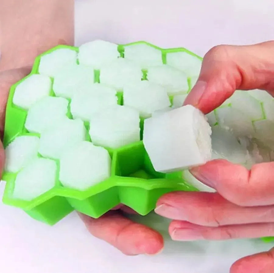 Silicone Ice Cube Tray Multicolor 20x12x2.5cm