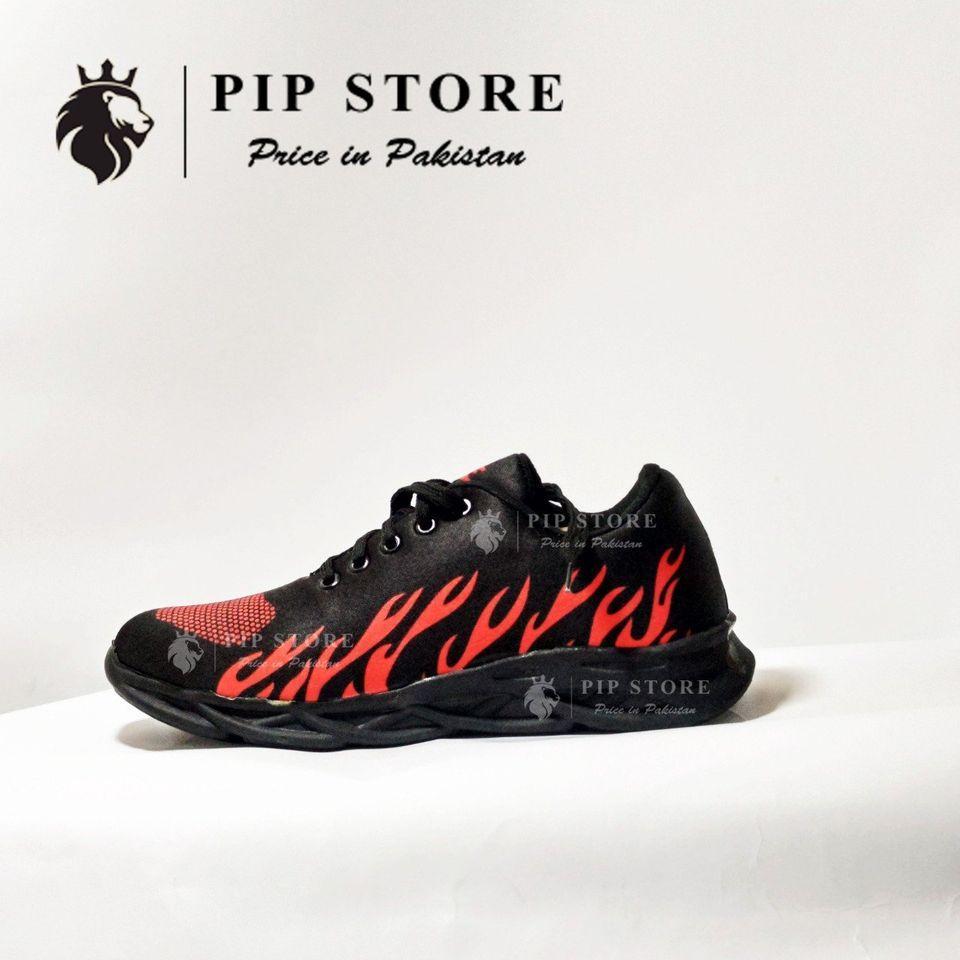 Men's Red Fire Rubber Joggers Size 39-44