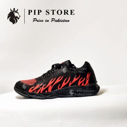 Men's Red Fire Rubber Joggers Size 39-44
