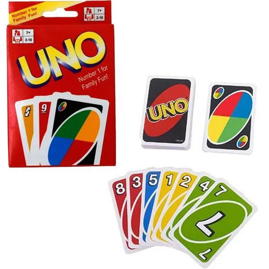 UNO Card Game for Kids & Adults, Premium Quality, Multicolor, 110 Cards