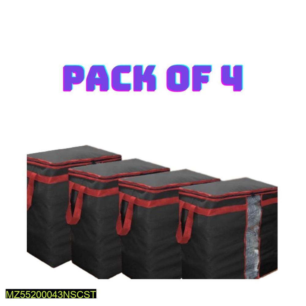 Premium Quality Storage Bags Black Red 25kg Durable