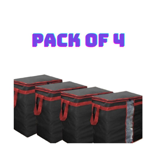 Premium Quality Storage Bags Black Red 25kg Durable