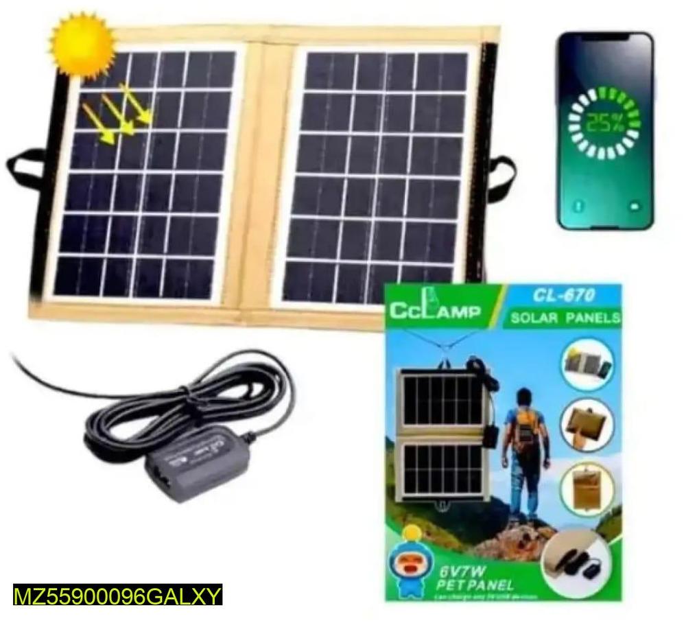 Portable Solar Charger 10000mAh Aluminum Foldable