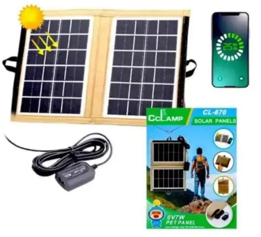 Portable Solar Charger 10000mAh Aluminum Foldable
