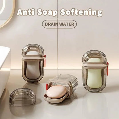 Anti Soap Softening Holder with Drain Water Design