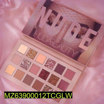 Glitter Metallic Eyeshadow Palette 18 Shades for Weddings & Parties