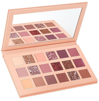 Glitter Metallic Eyeshadow Palette 18 Shades for Weddings & Parties
