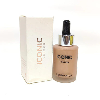 Iconic London Liquid Highlighter 3 Shades Shimmer Glow