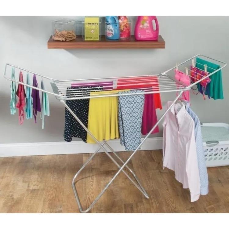 Foldable Drying Stand Stainless Steel 5-Tier