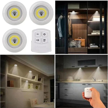 Rechargeable LED Light Set with Remote Control