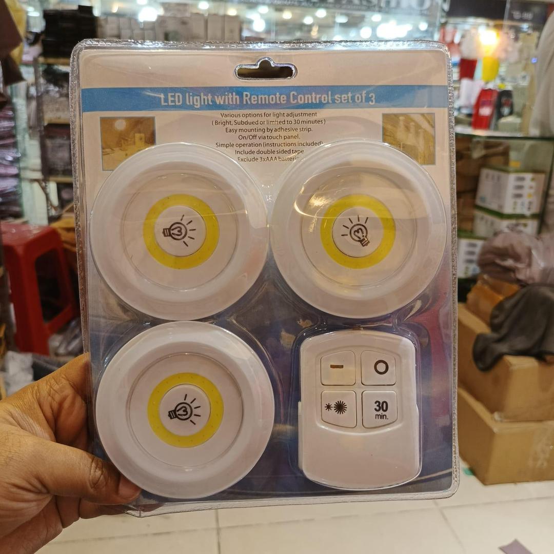 Rechargeable LED Light Set with Remote Control