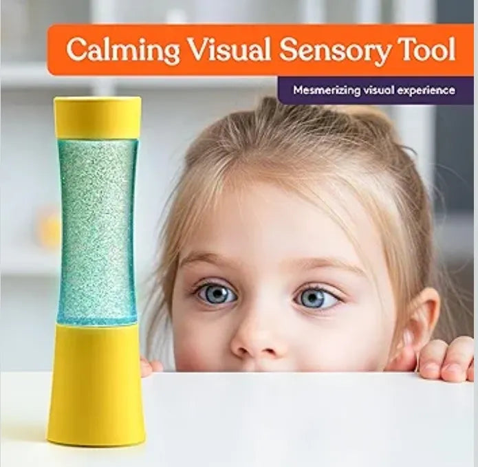 Calming Glitter Sensory Tubes for Quiet Play