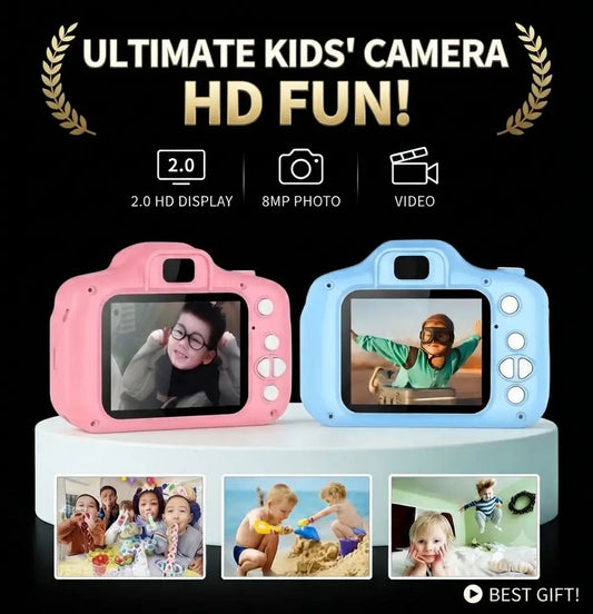 Mini Vintage Digital Camera for Kids 2.0 Inch HD |  Box And Cable Not Included