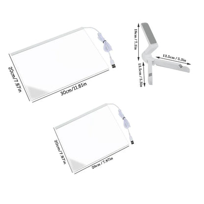 Acrylic Lcd Writing Tablet/Acrylic LED Writing Board with Glow & Neon Effects