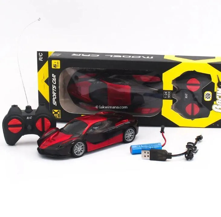 Blue RC Car for Kids with Remote & Battery