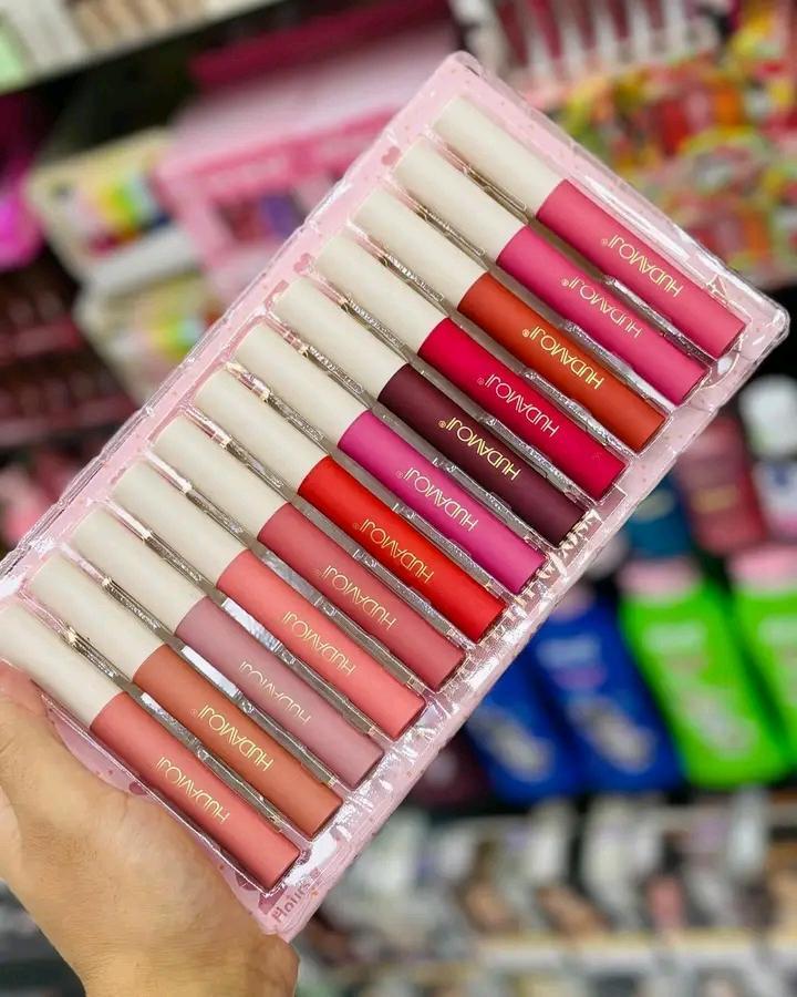 Velvet Gloss Lipstick Set Six Shades for Pakistani Brides