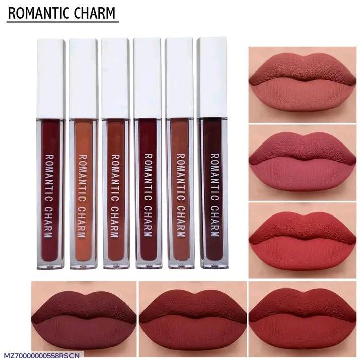 Romantic Empire Matte Lip Gloss 6 Shades Long Lasting
