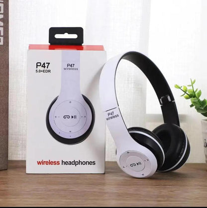 Wireless Stereo Headphones Bluetooth 4.2-5.0 Black White Green Blue Red