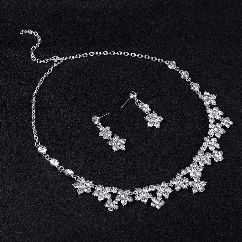 Royal Floral Bridal Jewelry Set for Pakistani Bridesmaids