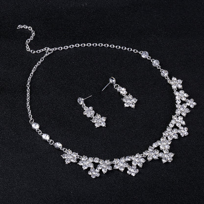 Royal Floral Bridal Jewelry Set for Pakistani Bridesmaids