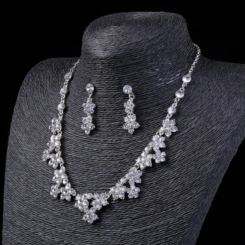 Royal Floral Bridal Jewelry Set for Pakistani Bridesmaids