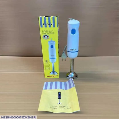 Electric Hand Blender 300W Stainless Steel Blades Multicolor