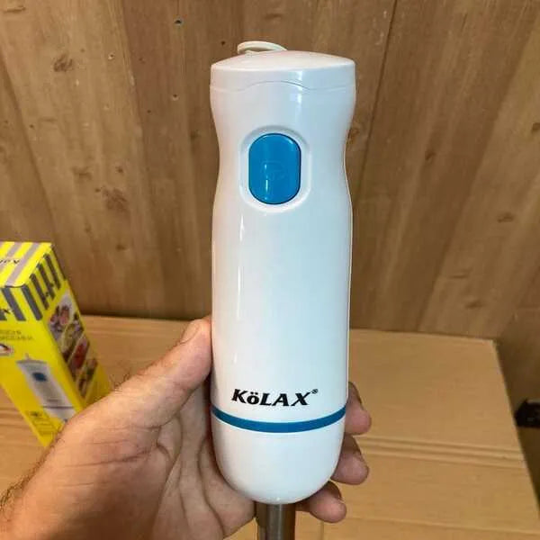 Electric Hand Blender 300W Stainless Steel Blades Multicolor