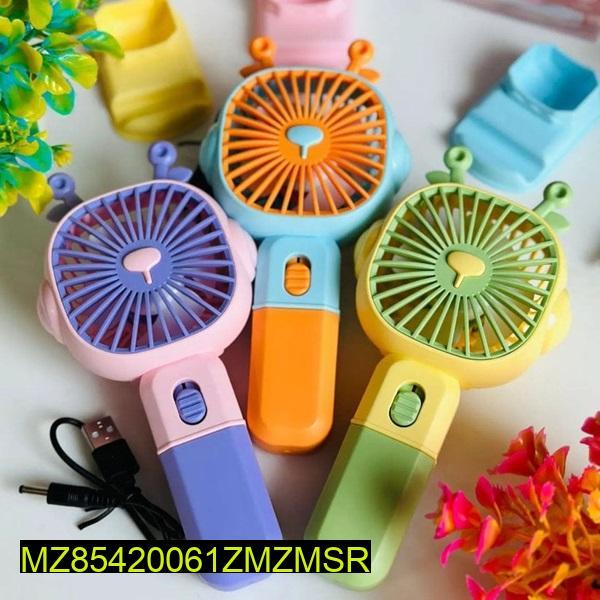 Portable Rechargeable Fan with Stand & Fast Charge
