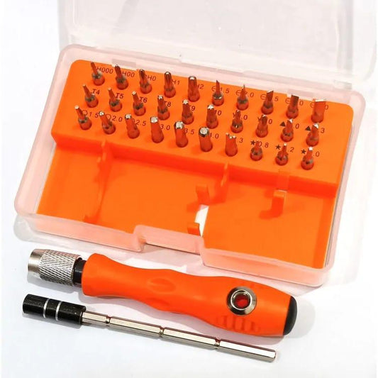 32 in 1 Magnetic Screwdriver Set Orange