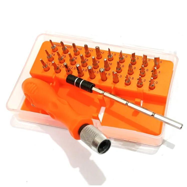 32 in 1 Magnetic Screwdriver Set Orange