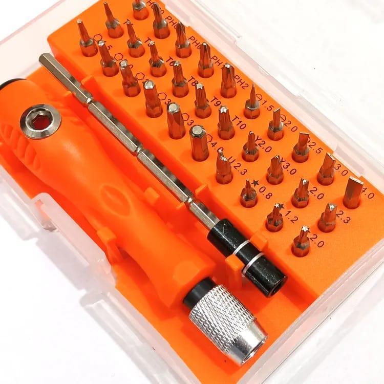 32 in 1 Magnetic Screwdriver Set Orange