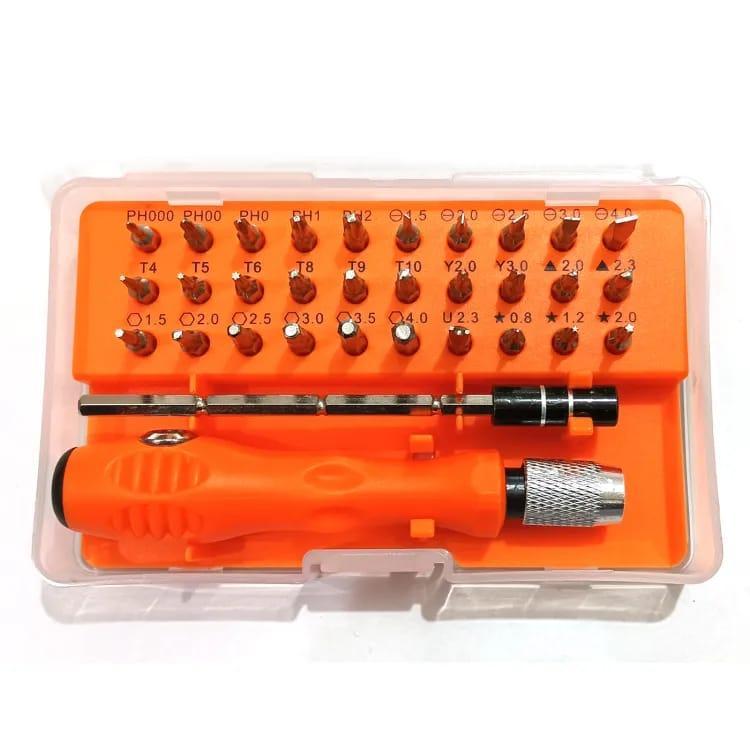 32 in 1 Magnetic Screwdriver Set Orange