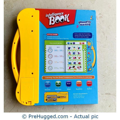 Interactive Phonetics Learning Book for Kids Red Yellow Blue