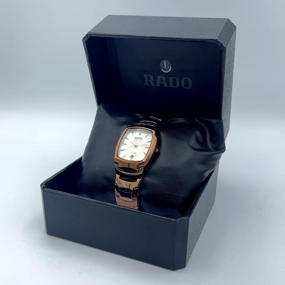 Men's Stainless Steel Sunburst Dial Watch Gold Tone