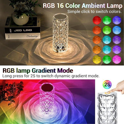 Rechargeable LED Table Lamp with Remote Control