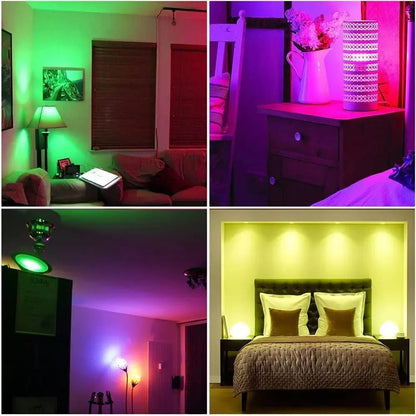 Bluetooth LED Bulb with RGB Light & Speaker 12W
